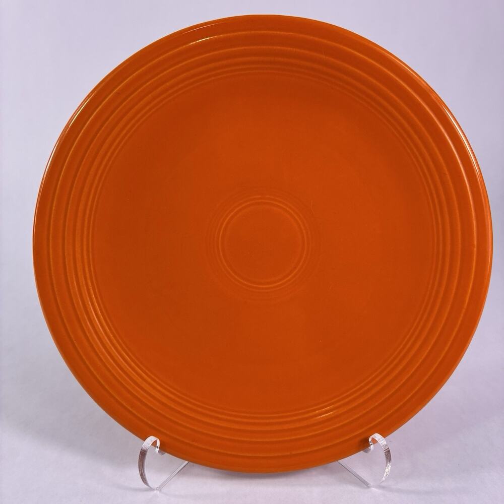 Vintage Fiestaware Genuine Fiesta HLC Red Retired Dinner Salad Plate 6 1/4"